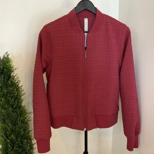 Reversible Serene Travels Bomber in Chianti